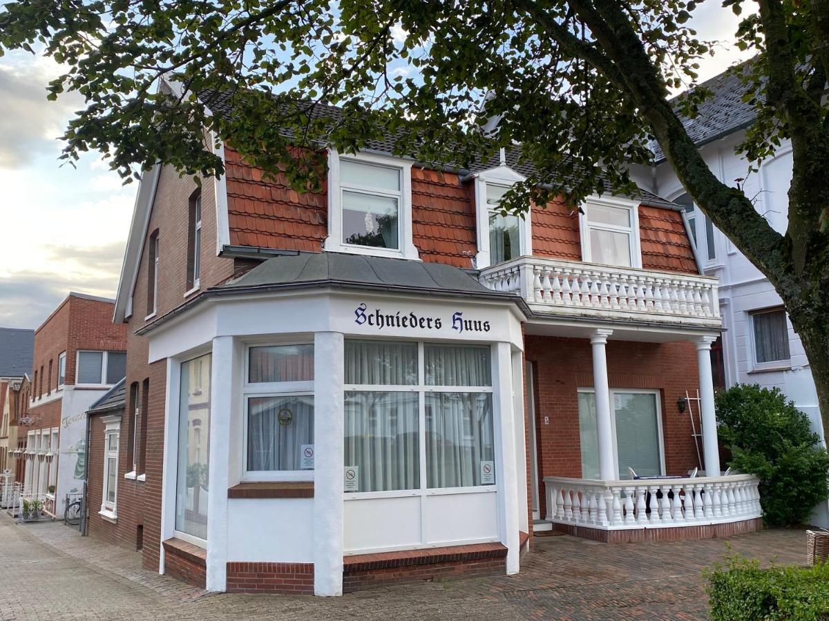 Schnieders-Muschel Apartment Borkum Ngoại thất bức ảnh